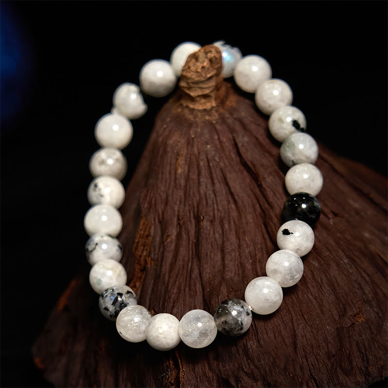 Rainbow Moonstone Harmony Bracelet