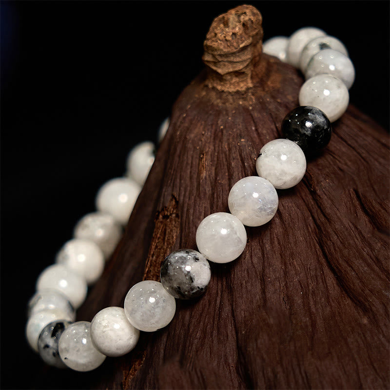 Rainbow Moonstone Harmony Bracelet