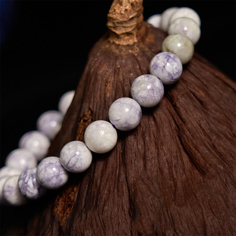 Natural Deep Blue Sodalite Beaded Energy Bracelet