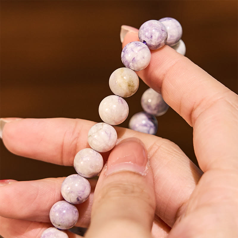 Natural Deep Blue Sodalite Beaded Energy Bracelet