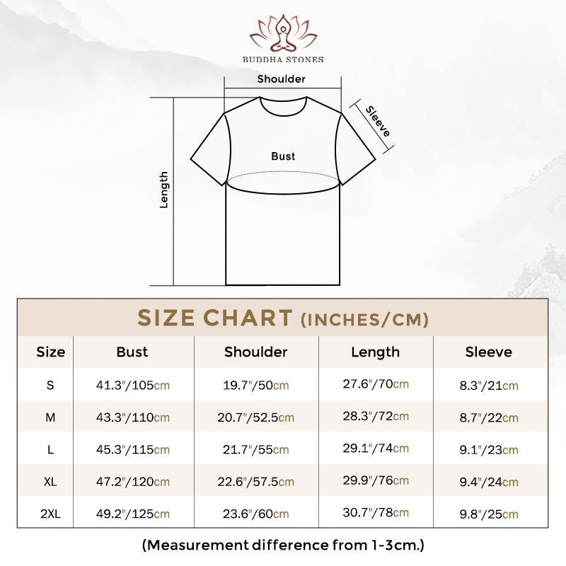 Soft Cotton Minimalist Graphic Meditation Tee