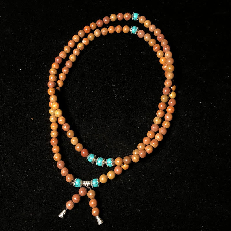 108 Mala Beads Bian Stone Healing Bracelet