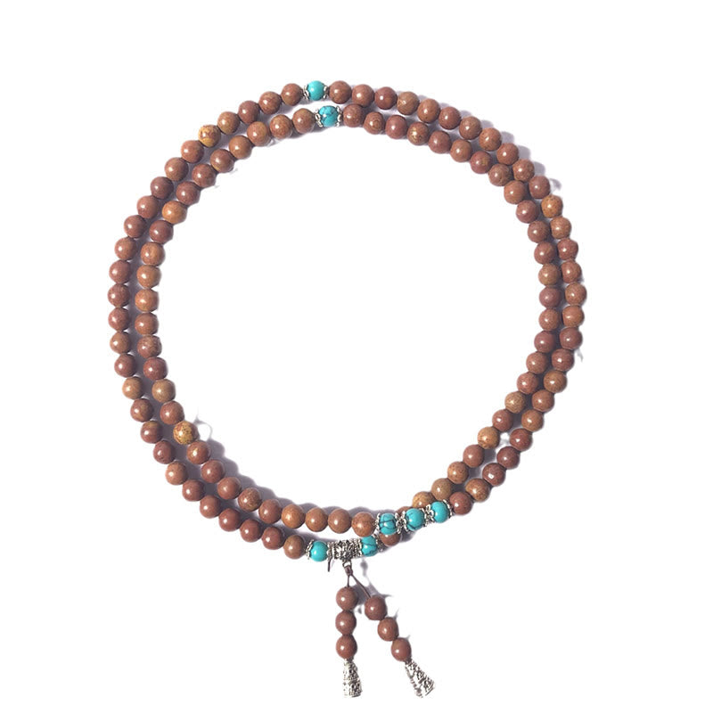 108 Mala Beads Bian Stone Healing Bracelet