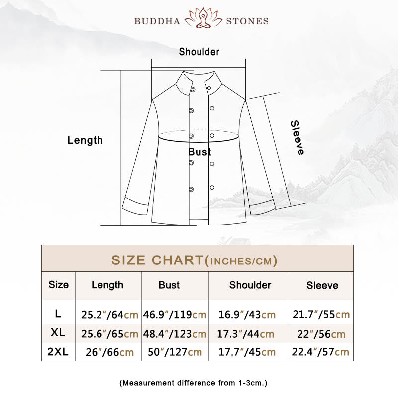 Solid Color Casual Frog-button Turtleneck Cotton Linen Women's Jacket Shirts Clothing