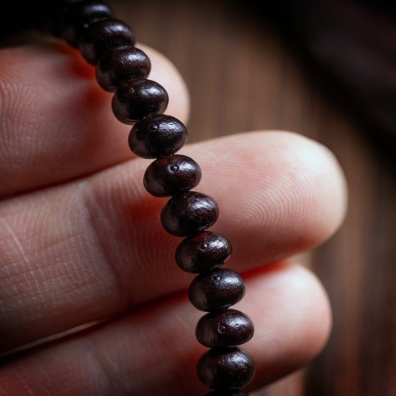 Tiger Eye & 108 Bowl Bodhi Seed Multi-Layer Meditation Mala Bracelet