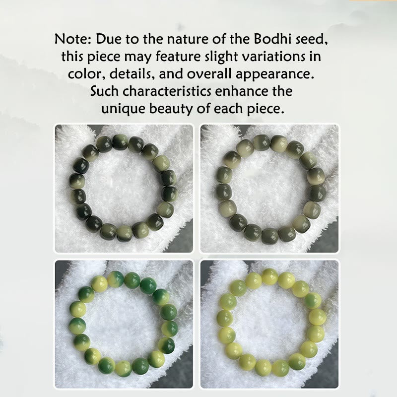 Engraved Bodhi Seed Om Mani Padme Hum Mantra Chinese Zodiac Patron Buddha Bracelet
