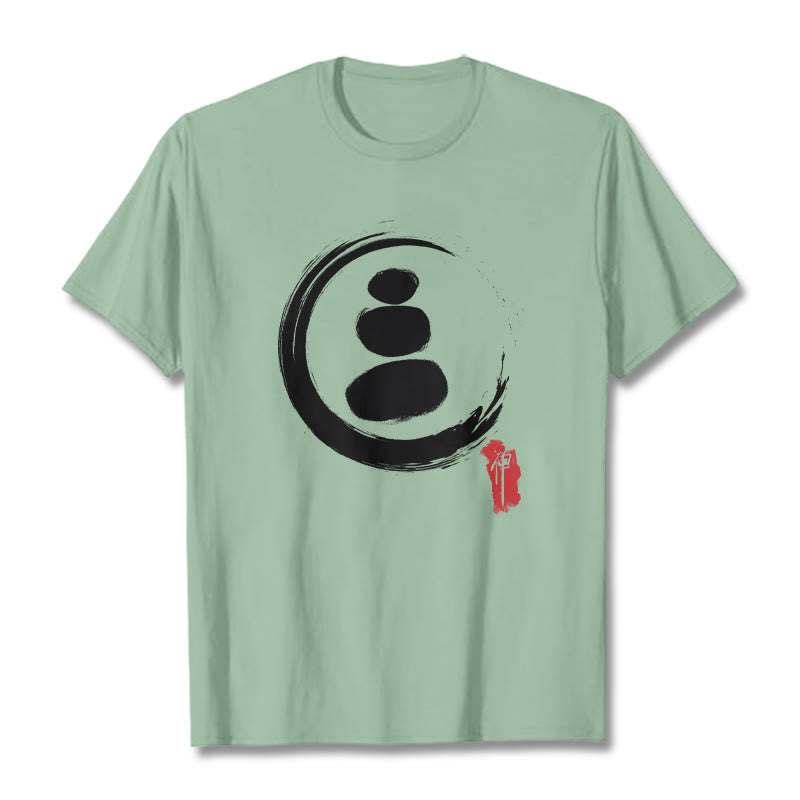 Zen Circles Cotton Tee T-shirt