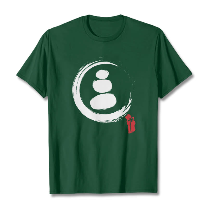 Zen Circles Cotton Tee T-shirt