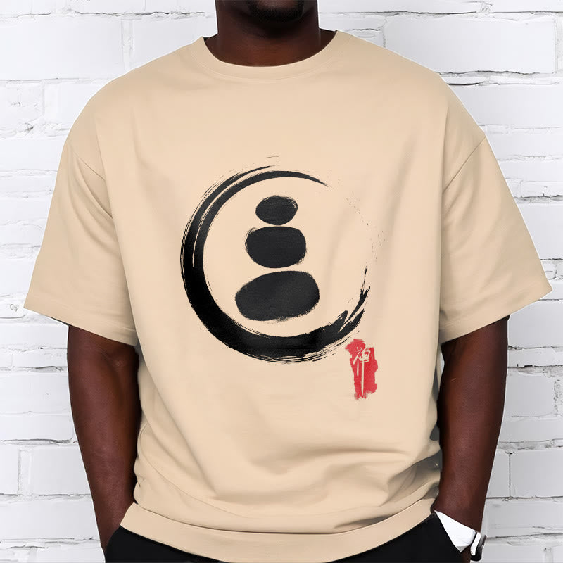 Zen Circles Cotton Tee T-shirt
