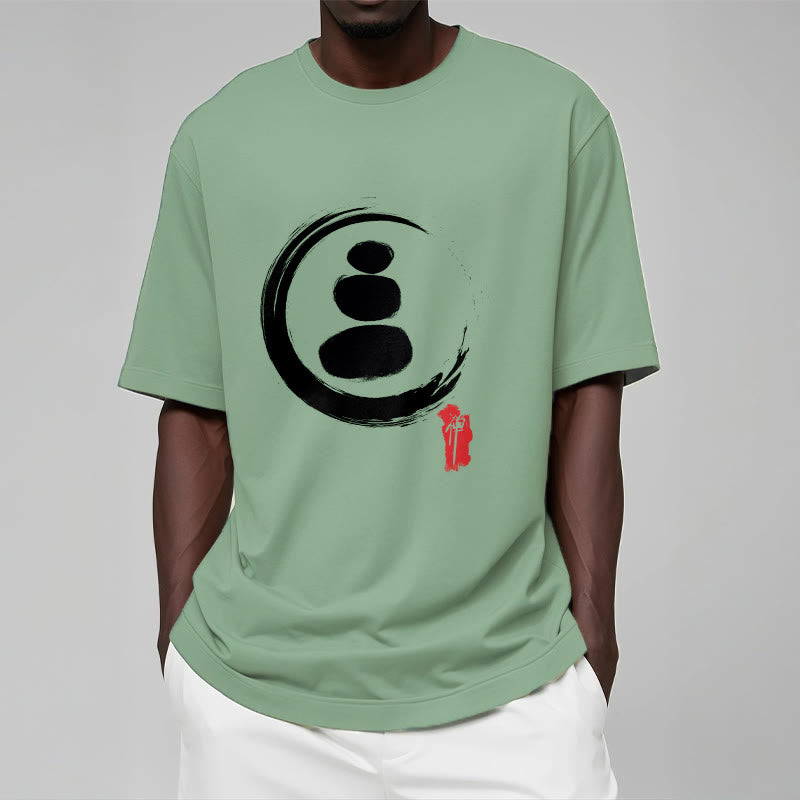 Zen Circles Cotton Tee T-shirt