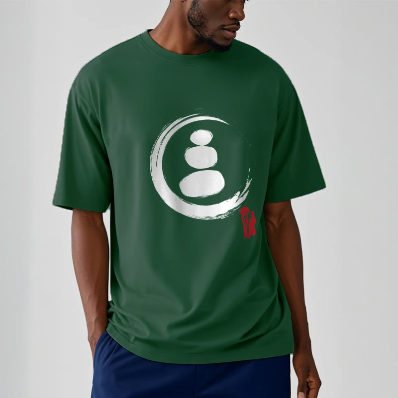 Zen Circles Cotton Tee T-shirt