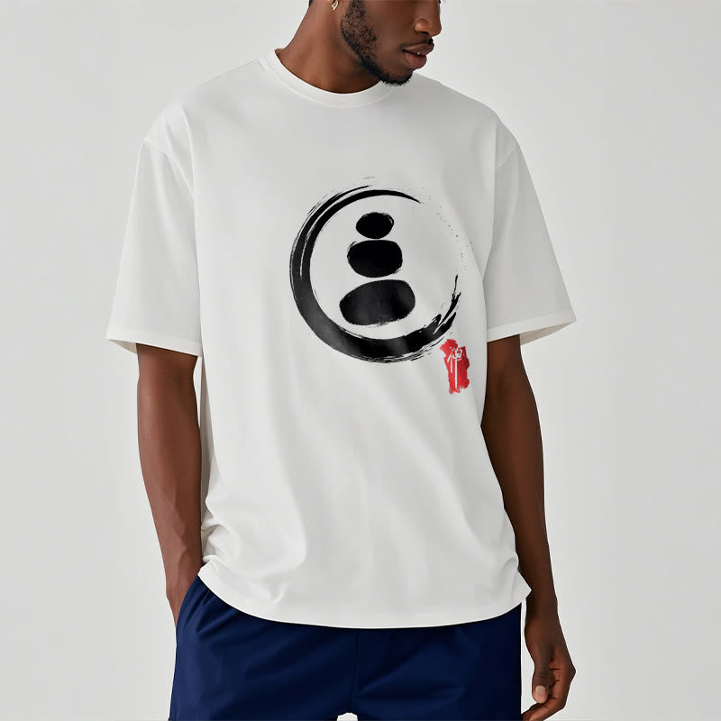 Zen Circles Cotton Tee T-shirt
