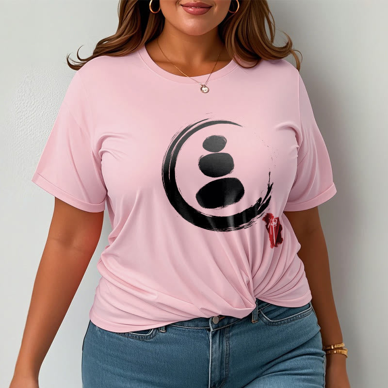Zen Circles Cotton Tee T-shirt