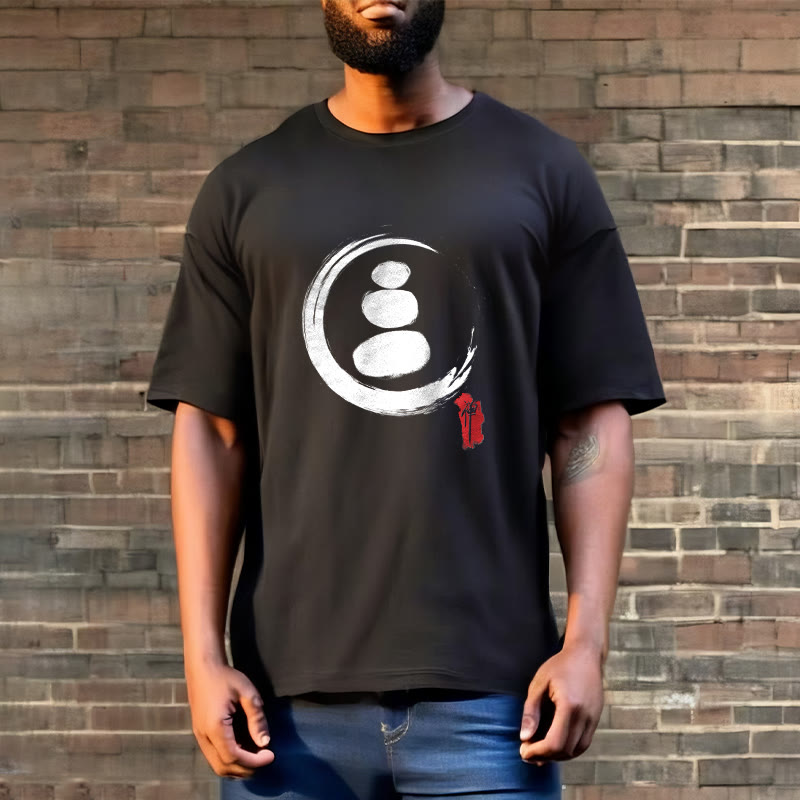 Zen Circles Cotton Tee T-shirt