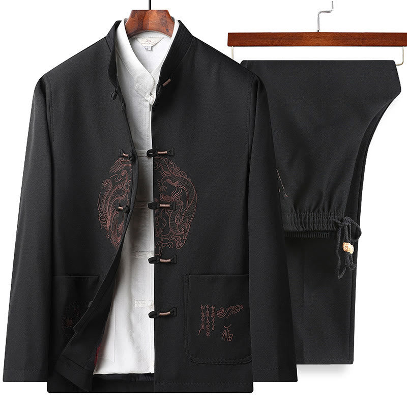 Structured Breathable Eastern Style Men's Meditation Set