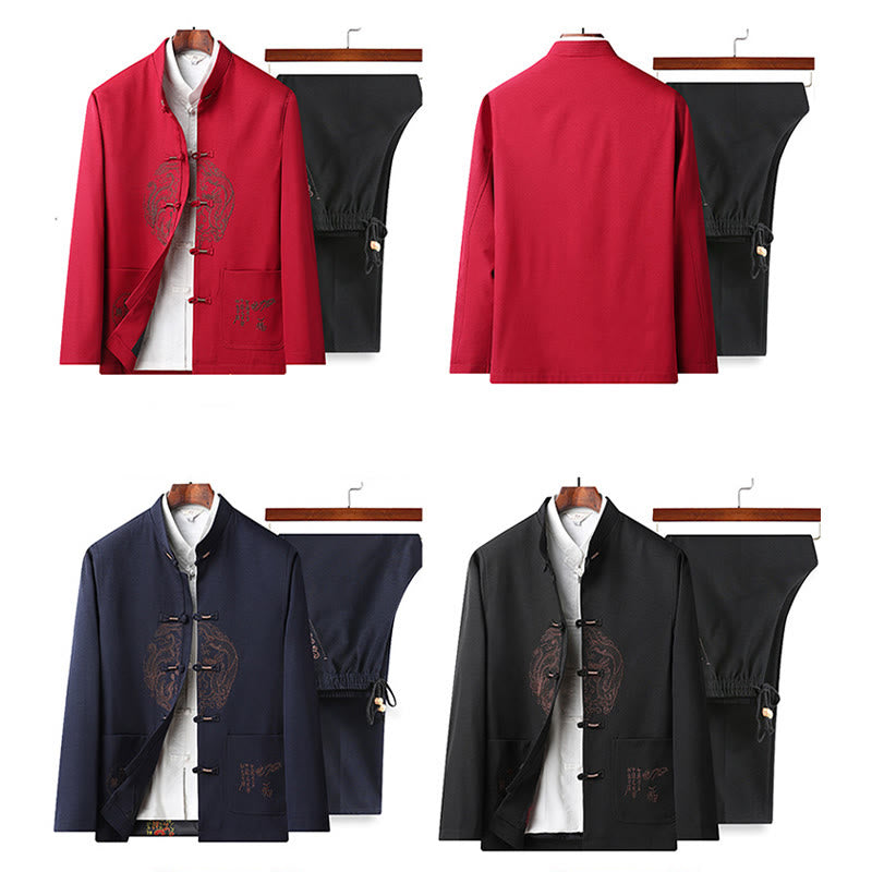 Structured Breathable Eastern Style Men's Meditation Set