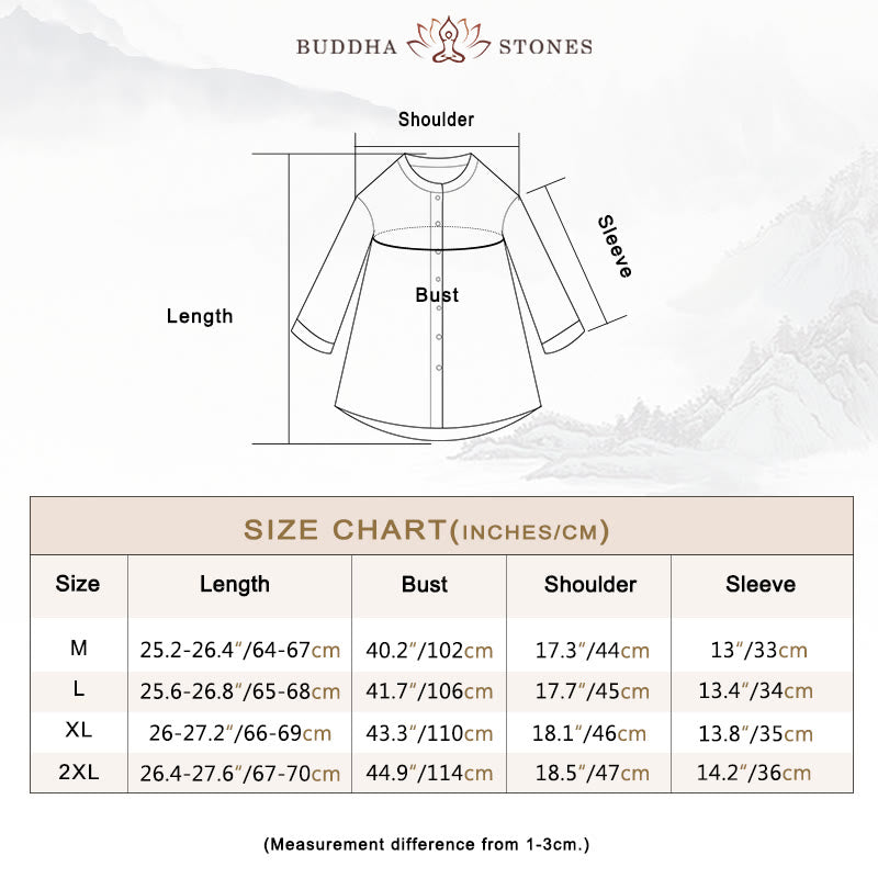 Solid Color Button Three Quarter Sleeve Shirt