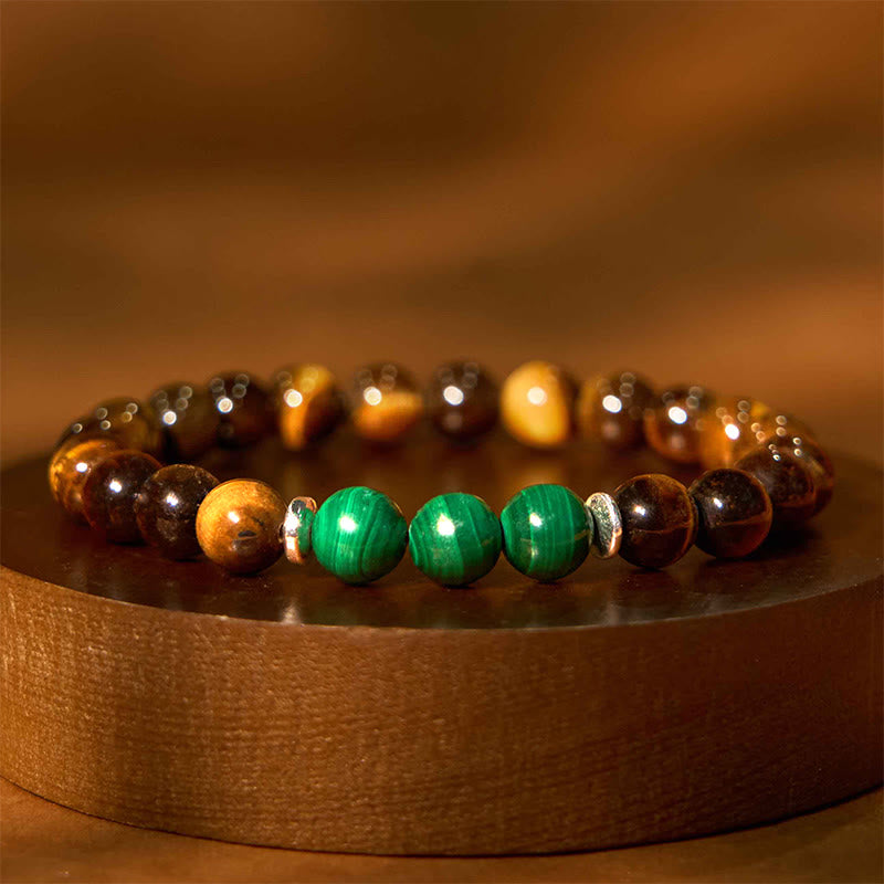 Tiger Eye Green Tiger Eye Courage Bracelet