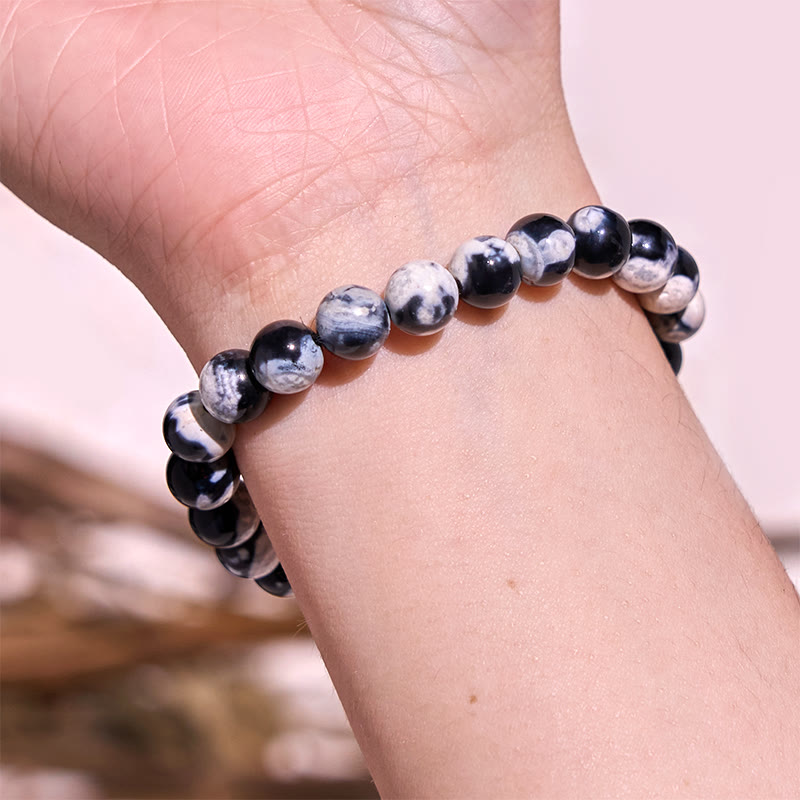 Orca Agate Protection Bracelet