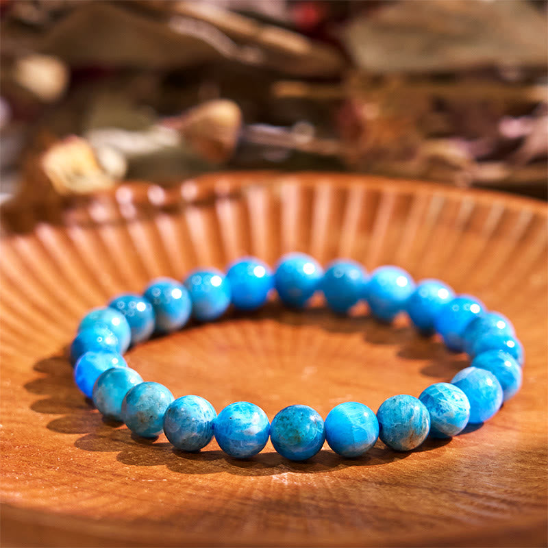 Apatite Clarity Bracelet for Focused Intention (14-16cm)