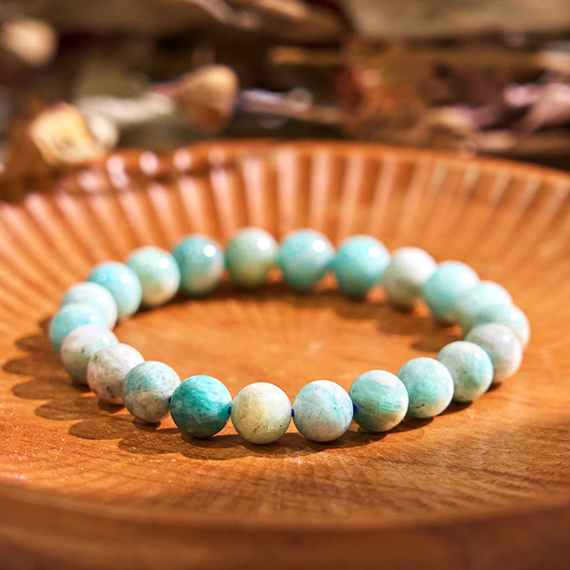 Amazonite Clarity & Balance Bracelet – Fixed 14-16cm Wrist Fit