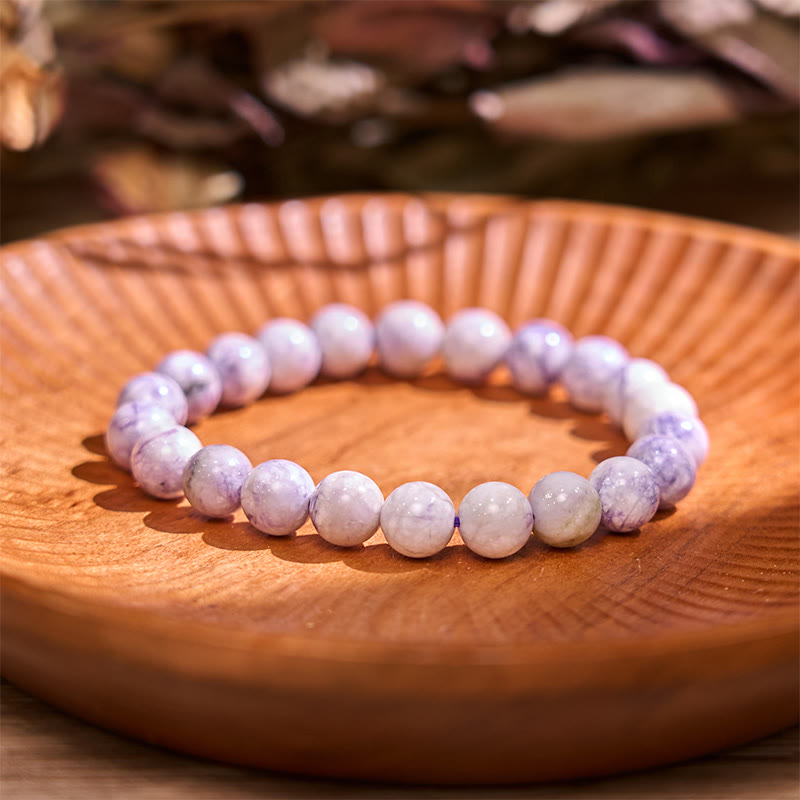 Natural Deep Blue Sodalite Beaded Energy Bracelet
