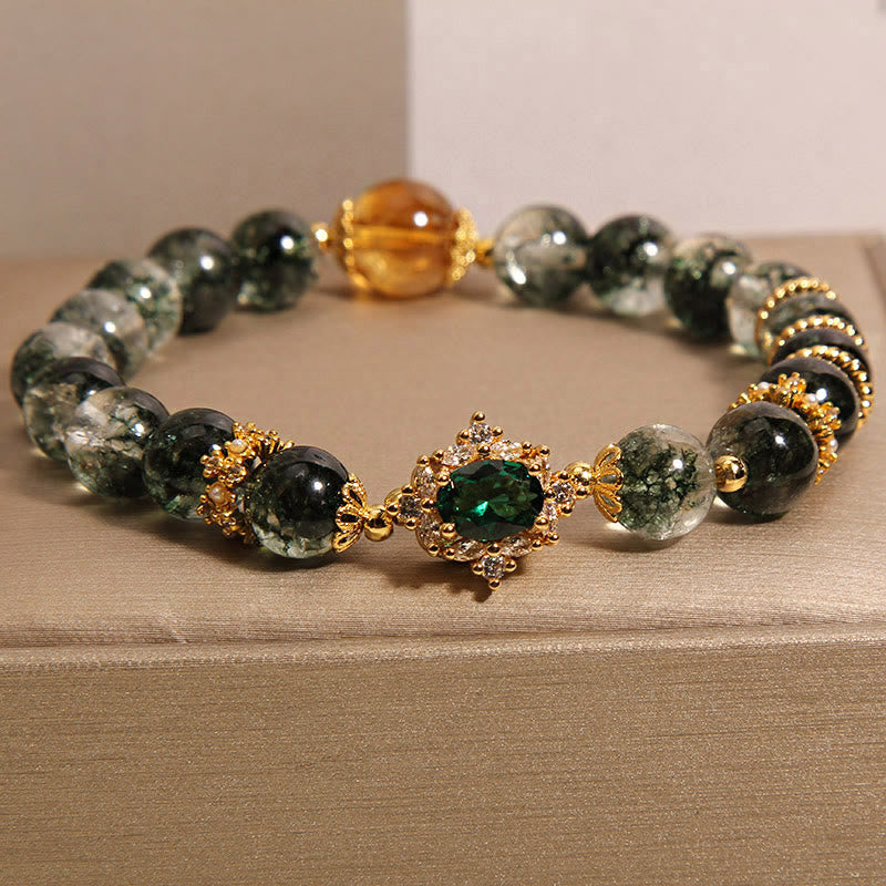 Green Phantom Green Crystal Confidence Bracelet