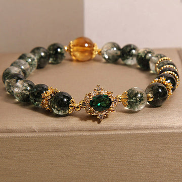 Green Phantom Green Crystal Confidence Bracelet