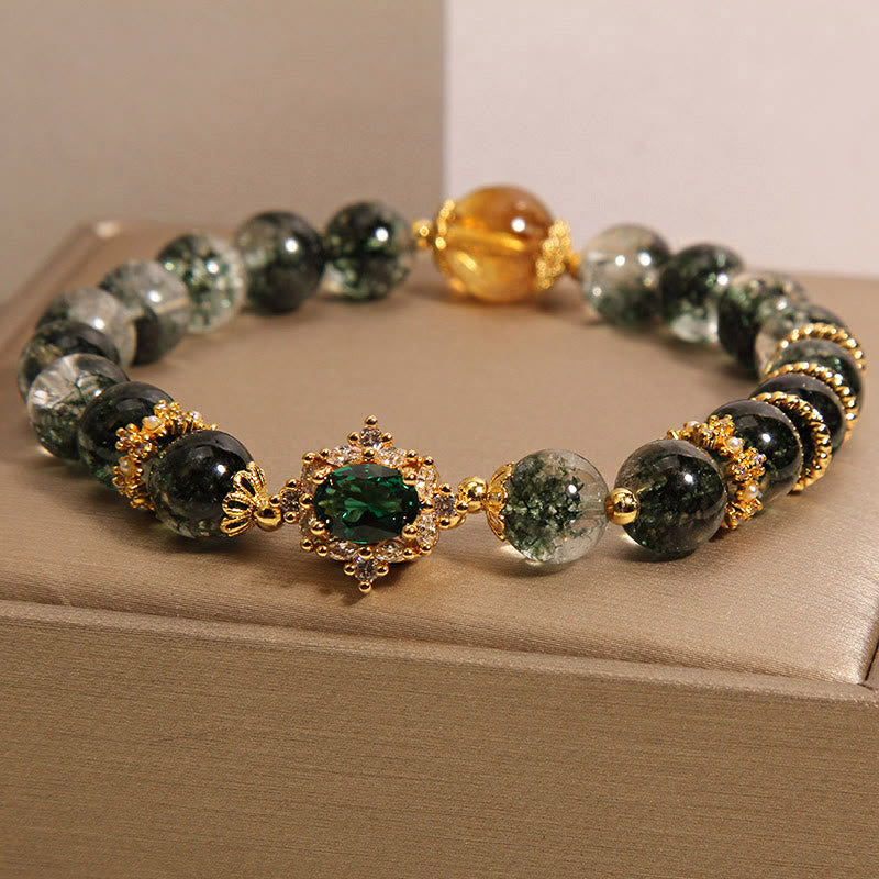 Green Phantom Green Crystal Confidence Bracelet
