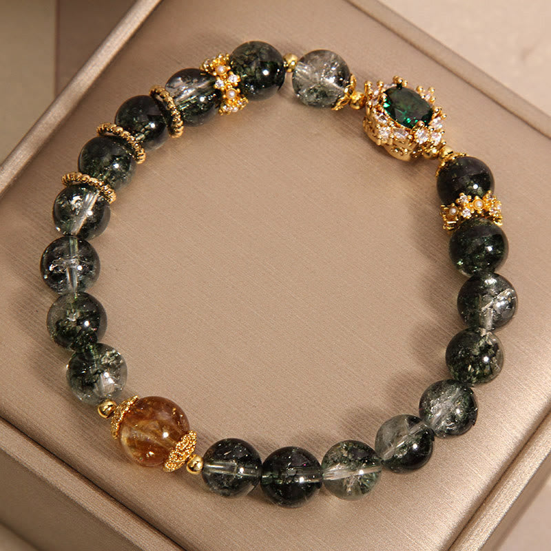 Green Phantom Green Crystal Confidence Bracelet