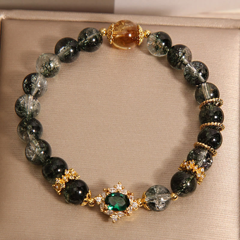 Green Phantom Green Crystal Confidence Bracelet