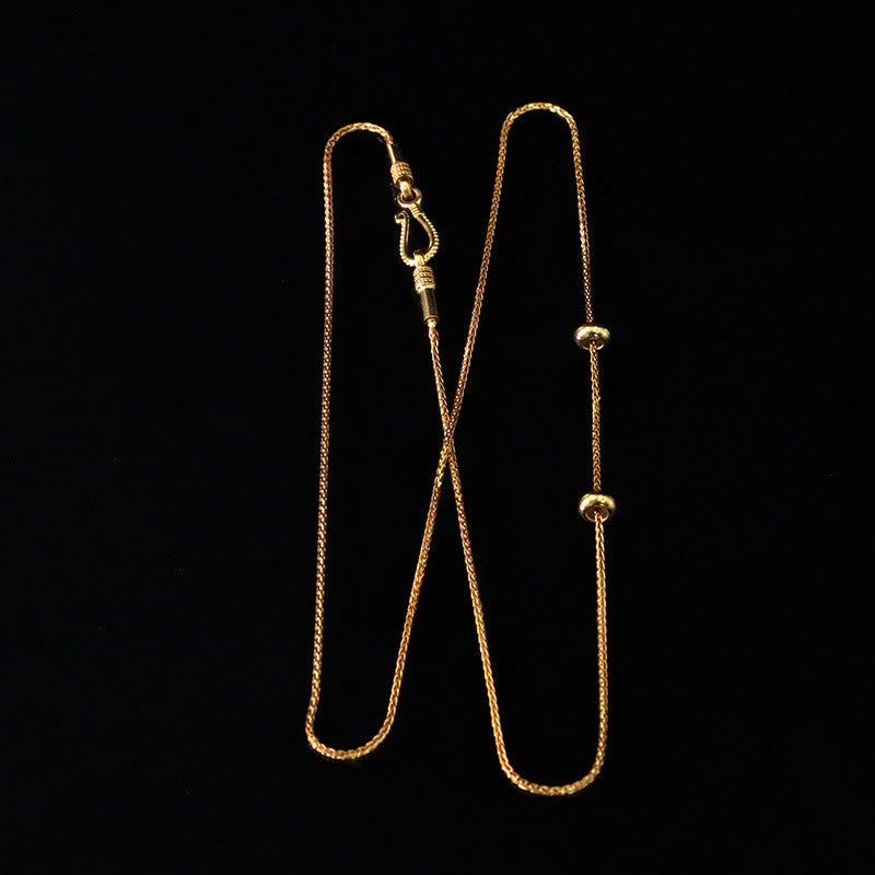 925 Sterling Silver Tibetan Zakiram Goddess of Wealth Blessing Necklace Pendant