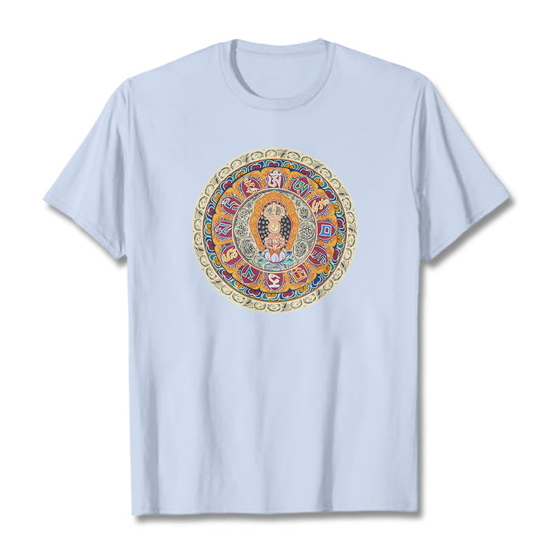Dorje Vajra Mandala Buddha Cotton Tee T-shirt