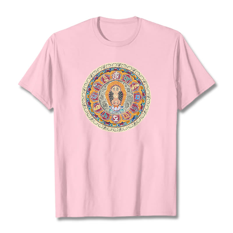 Dorje Vajra Mandala Buddha Cotton Tee T-shirt