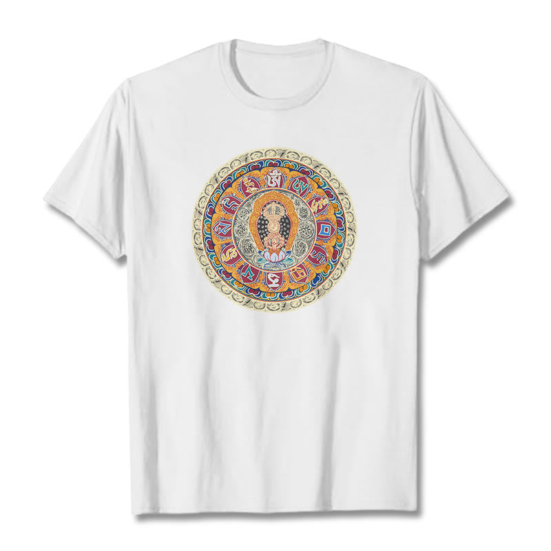 Dorje Vajra Mandala Buddha Cotton Tee T-shirt
