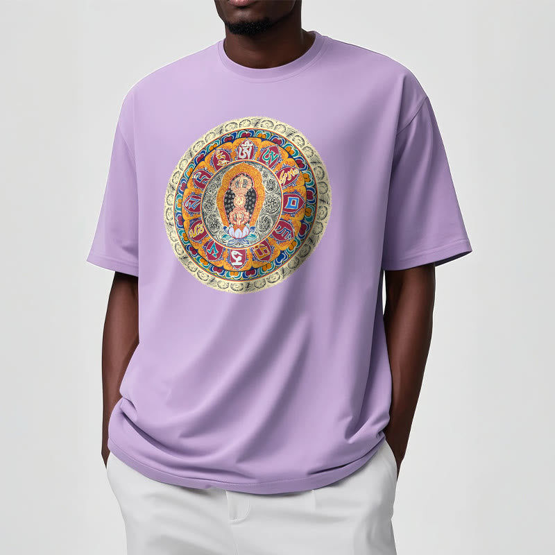 Dorje Vajra Mandala Buddha Cotton Tee T-shirt