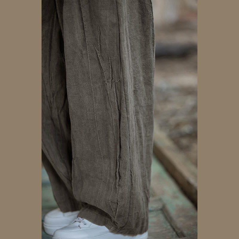 Breathable Hand-Dyed Loose Fit Yoga Harem Pants with Pockets