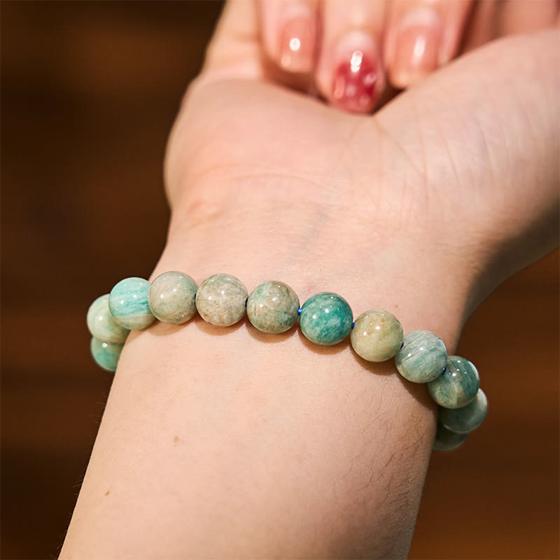 Various Crystals Malachite Lazurite Hemimorphite Calmness Bracelet
