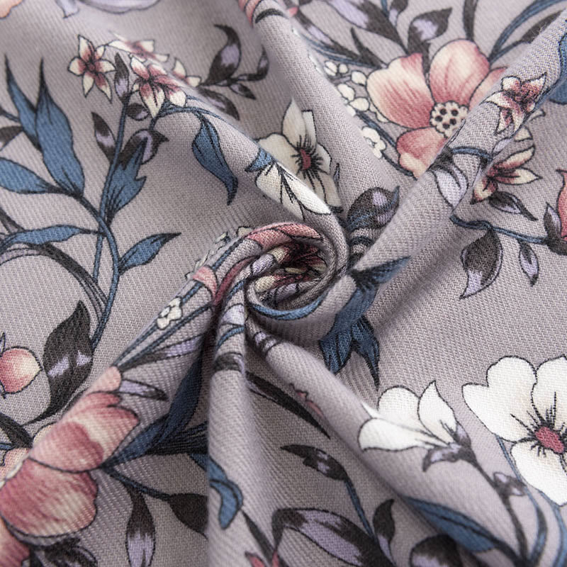 Tibetan Shawl Retro Blooming Camellia Japonica Print Fall Winter Soft Warm Scarf Wrap