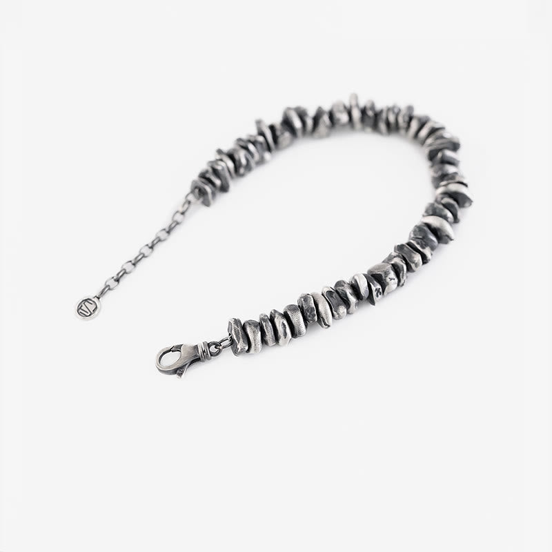 999 Sterling Silver Chinese Coin Resilience Bracelet
