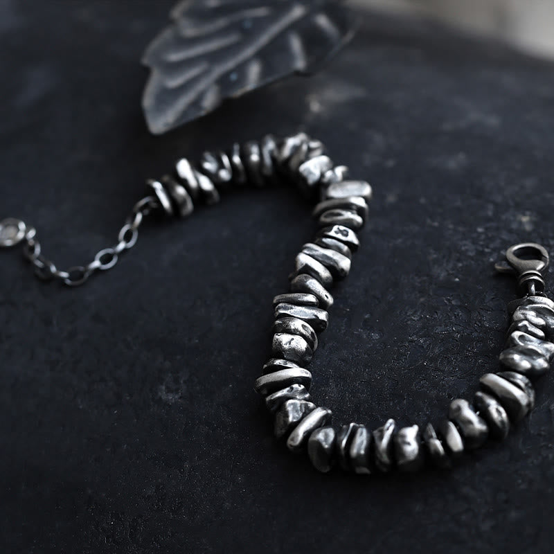 999 Sterling Silver Chinese Coin Resilience Bracelet
