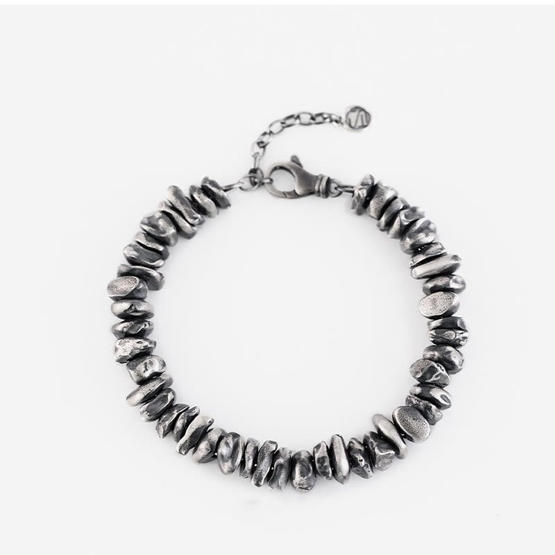 999 Sterling Silver Chinese Coin Resilience Bracelet