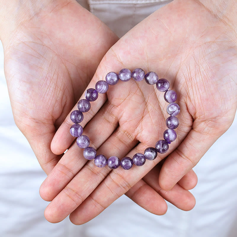 Keep Calm Purple Series Healing Love Bracelet