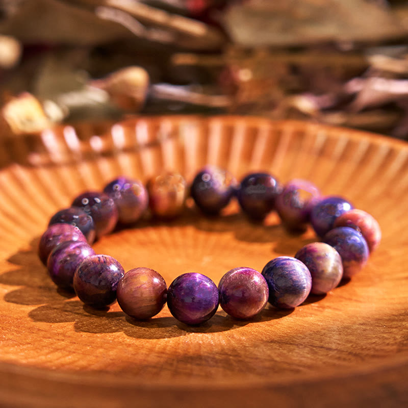 Keep Calm Purple Series Healing Love Bracelet