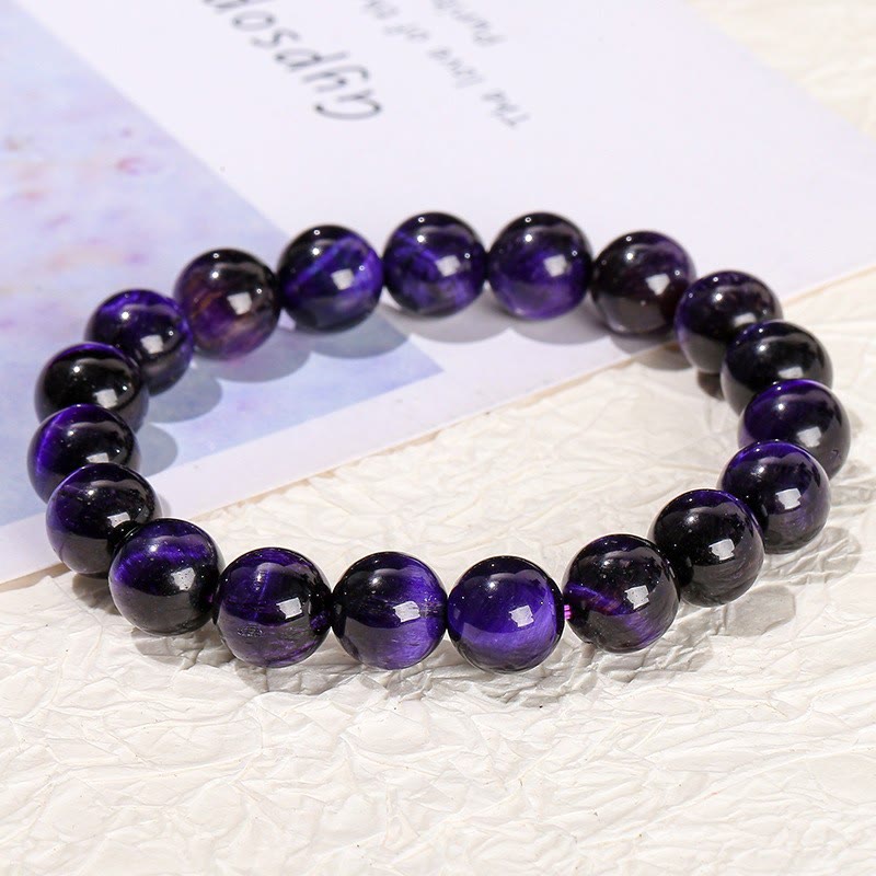 Keep Calm Purple Series Healing Love Bracelet