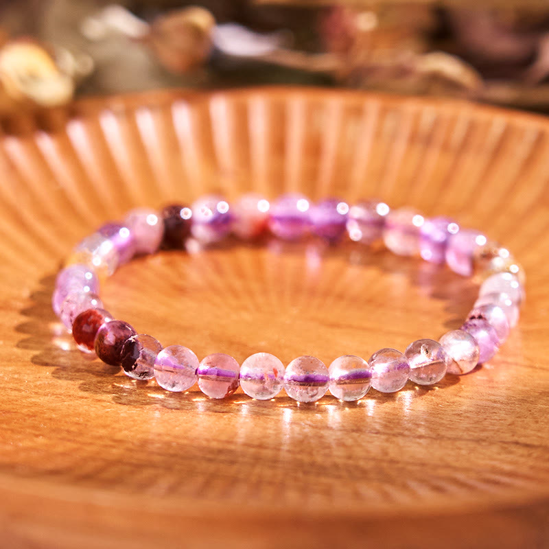 Keep Calm Purple Series Healing Love Bracelet