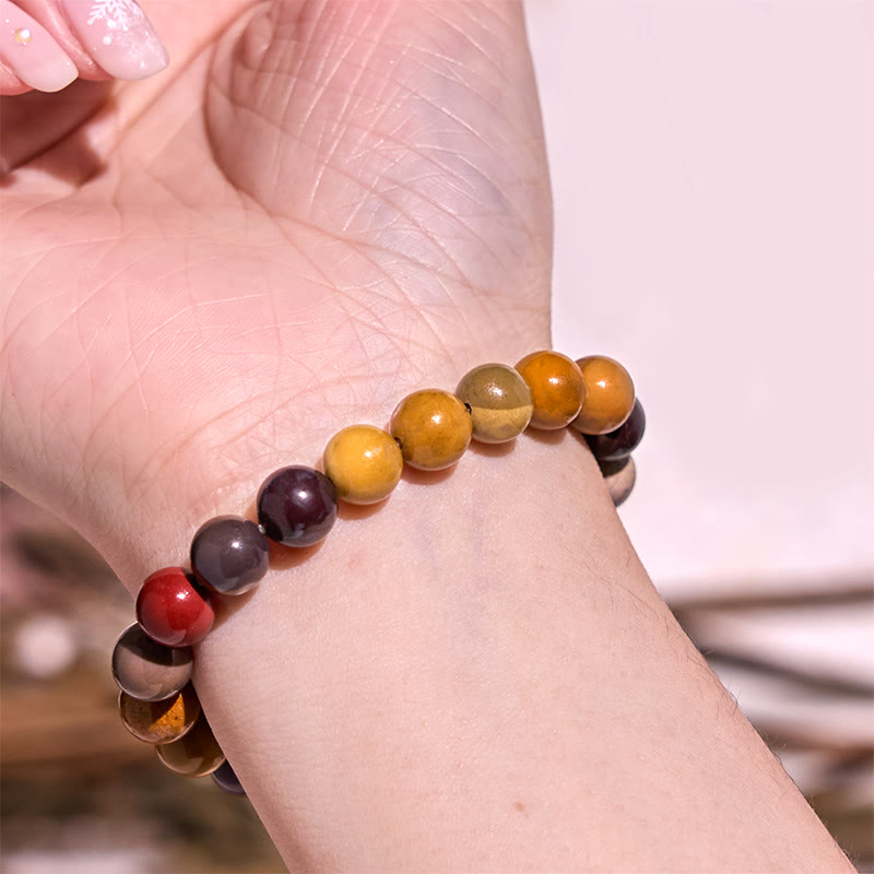 Boost Vitality Warm Color Series Positive Courage Bracelet