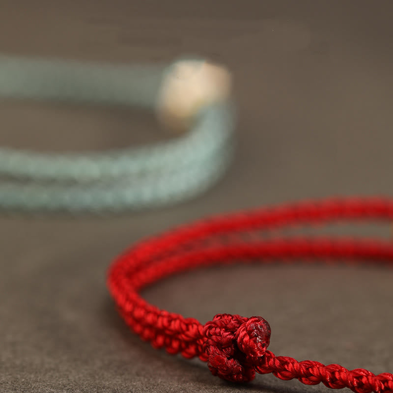 999 Gold Year of the Snake Eternal Endless Knot Infinity Handmade Luck Bracelet