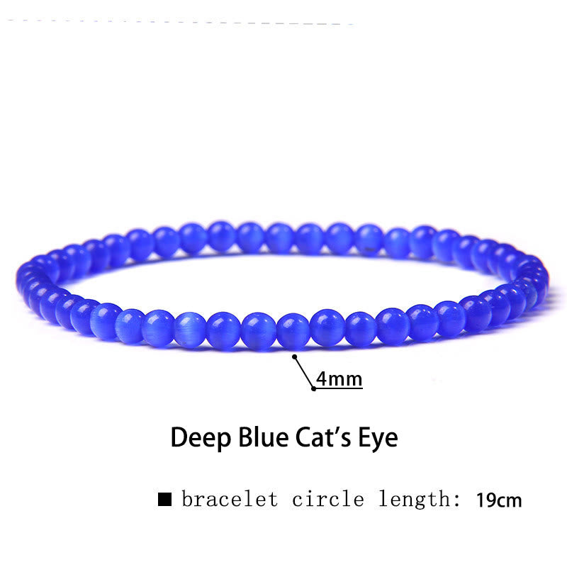 4mm Various Stone Crystal Mini Beads Healing Bracelet
