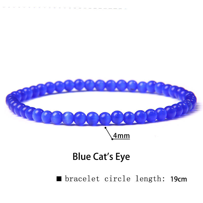 4mm Various Stone Crystal Mini Beads Healing Bracelet